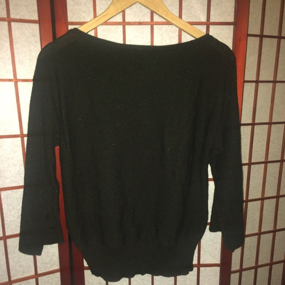 Black Sweater Top - Picture 2 of 3